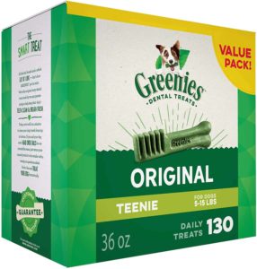 greenies dental dog treats