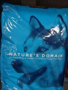 kirkland signature expect moore natures domain salmon meal sweet potato dog food 35 lb