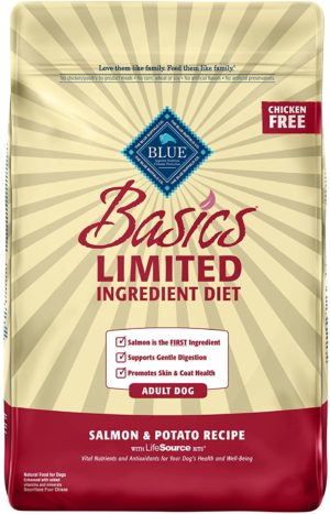 blue buffalo basics limited ingredient diet natural adult dry dog food