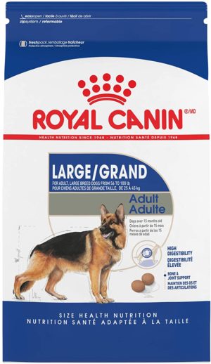 royal canin size health nutrition large adult dry dog food