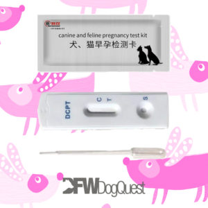 rubsy early pregnancy test strips dog cat detection gravidity diagnostic paper