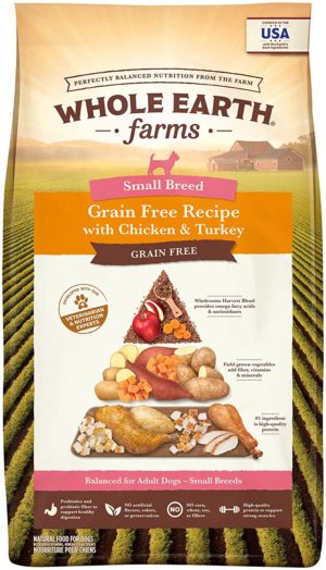 whole earth farms small breed dry dog food